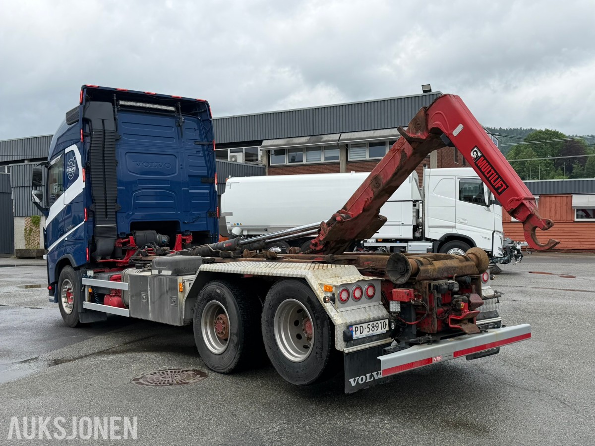 2017 Volvo FH540 krokbil med multilift krok / EU-godkjent