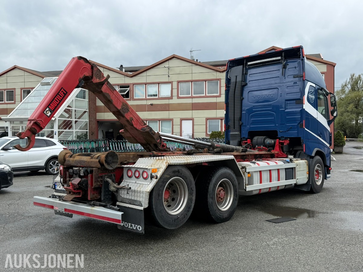 2017 Volvo FH540 krokbil med multilift krok / EU-godkjent