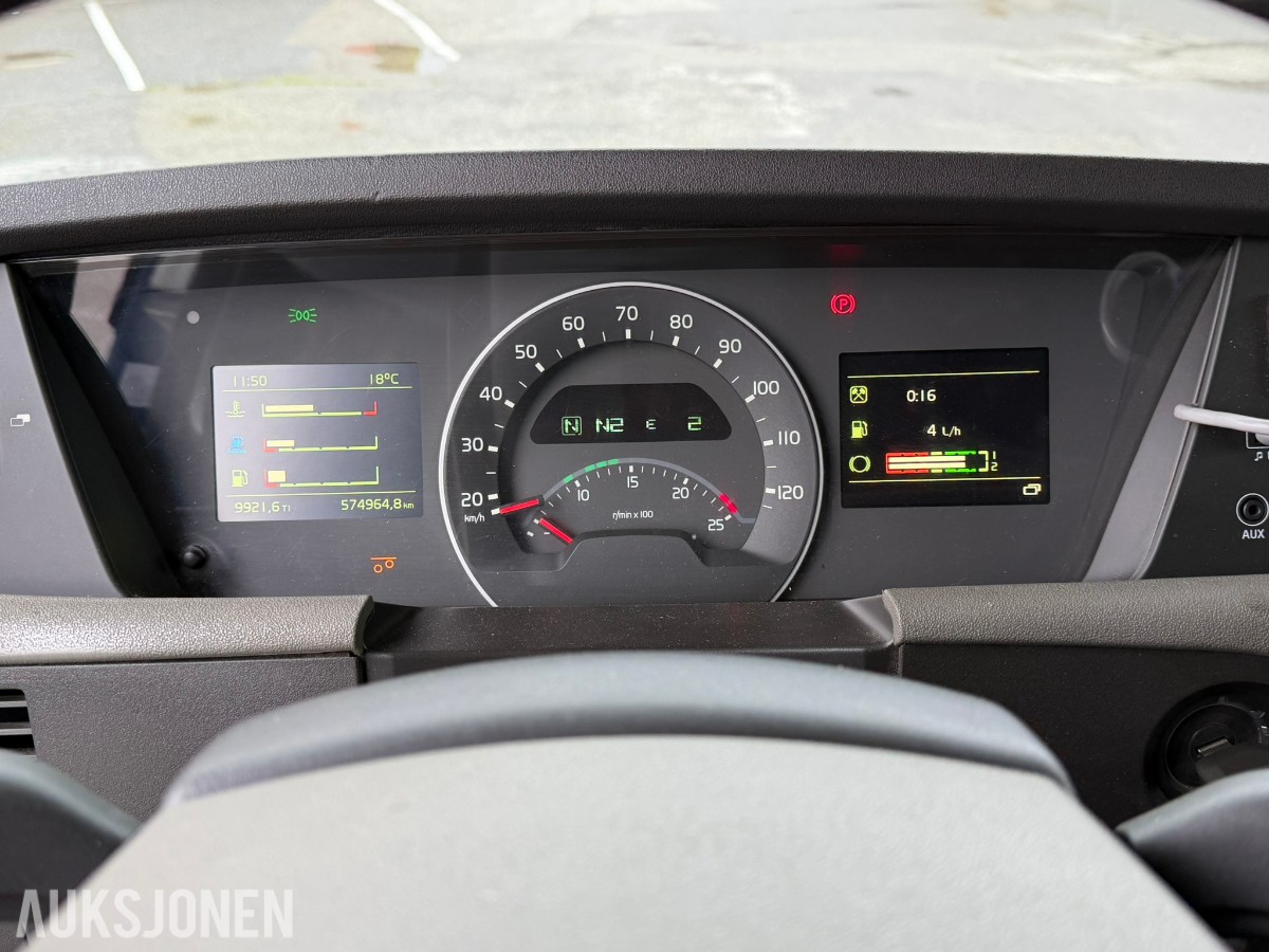 2017 Volvo FH540 krokbil med multilift krok / EU-godkjent