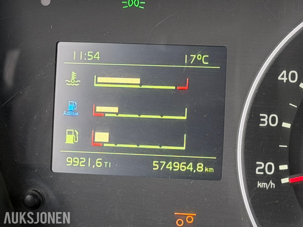 2017 Volvo FH540 krokbil med multilift krok / EU-godkjent