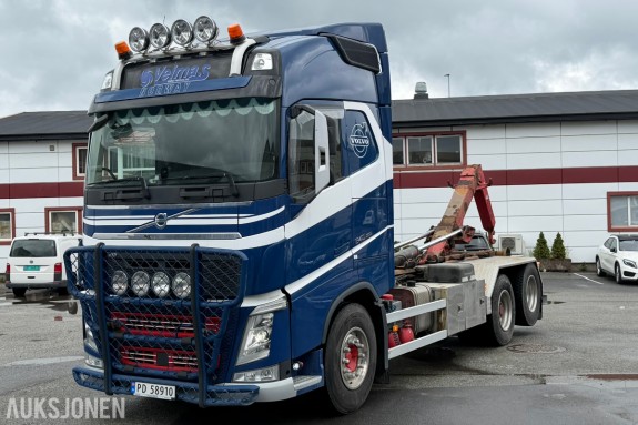2017 Volvo FH540 krokbil med multilift krok / EU-godkjent