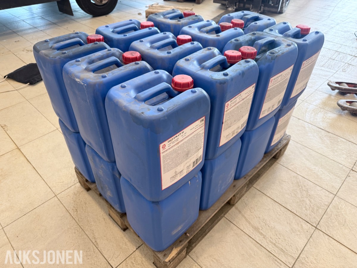 Parti med ATF- og THF-olje – Texaco Delo