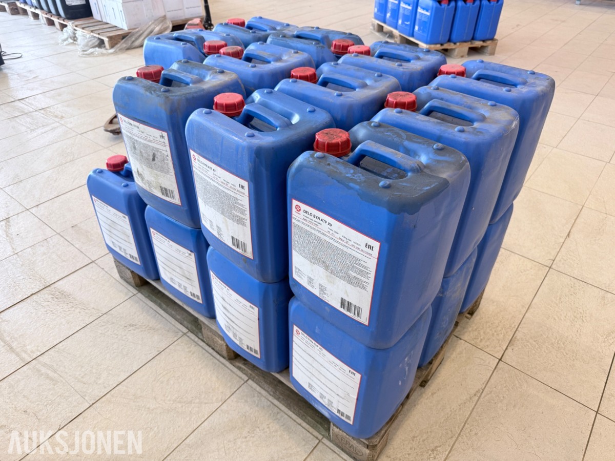 Parti med ATF- og THF-olje – Texaco Delo