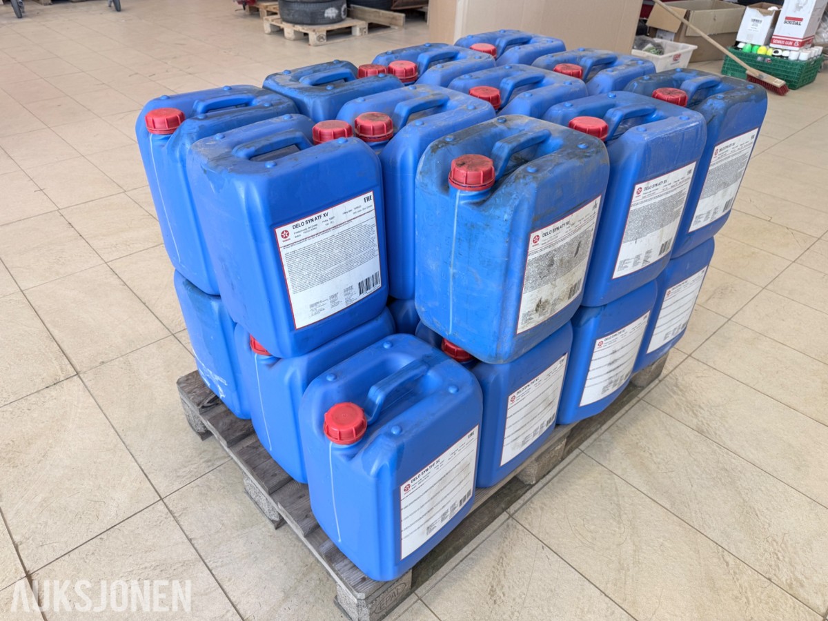 Parti med ATF- og THF-olje – Texaco Delo