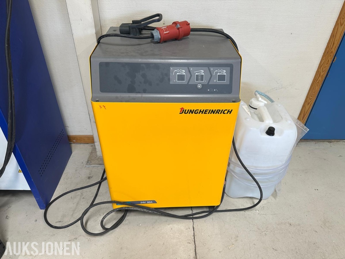 Jungheinrich SLT 100 Batterilader 24V / 90A – Industriell trucklader