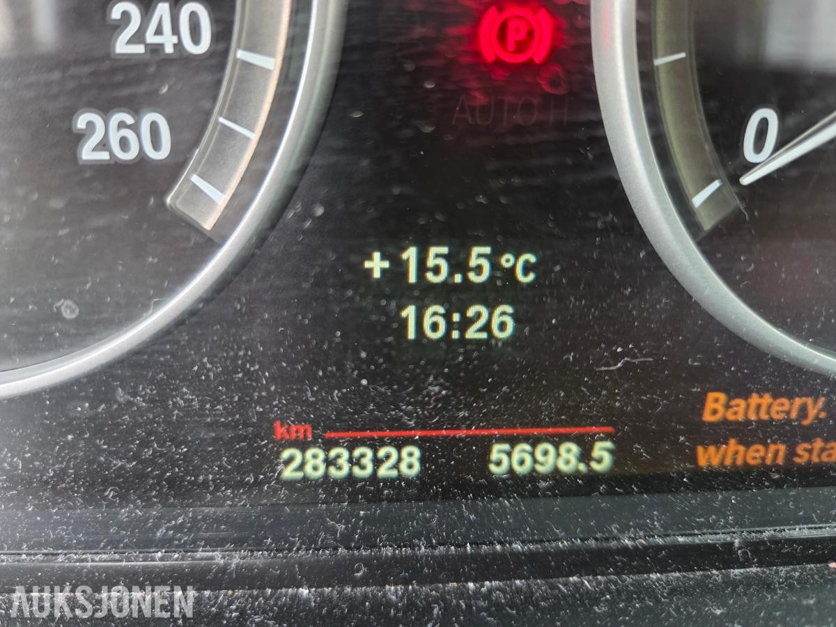 2012 BMW 530D 258HK Automat, Cruisekontroll, Kupevarmer, Soltak, S+V dekk