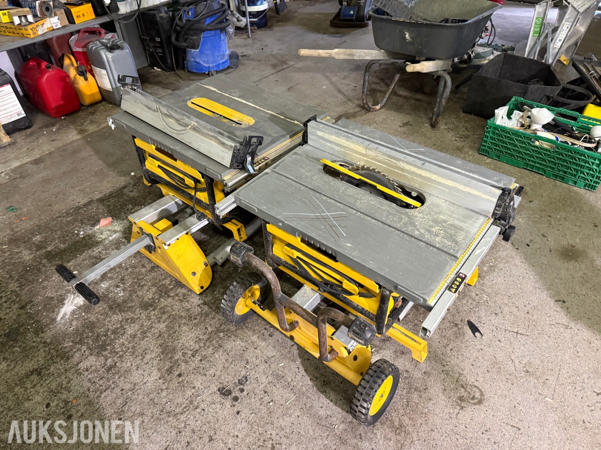Dewalt 2 STK bordsager