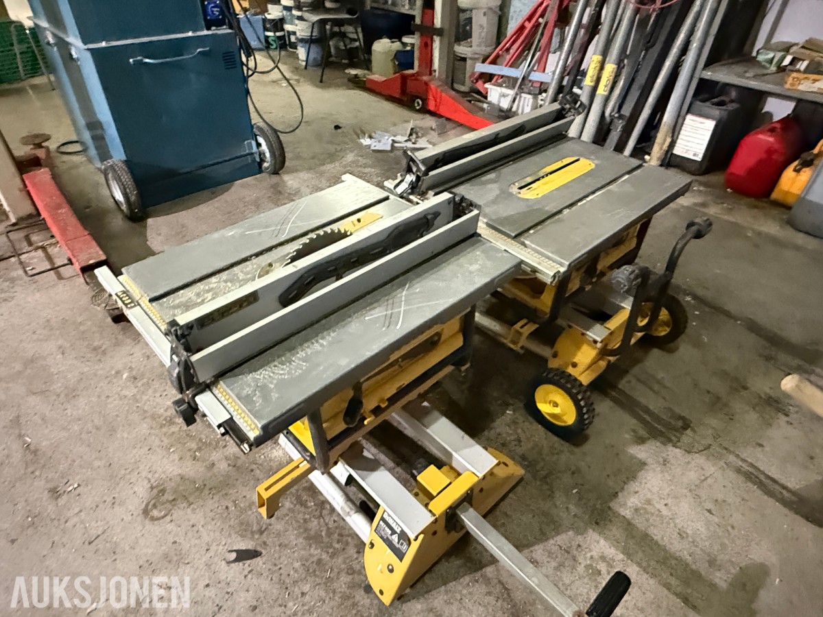 Dewalt 2 STK bordsager