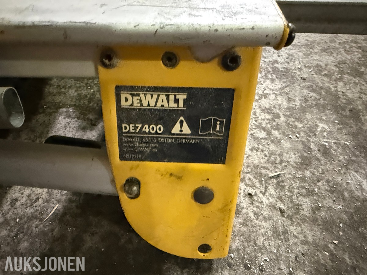 Dewalt 2 STK bordsager