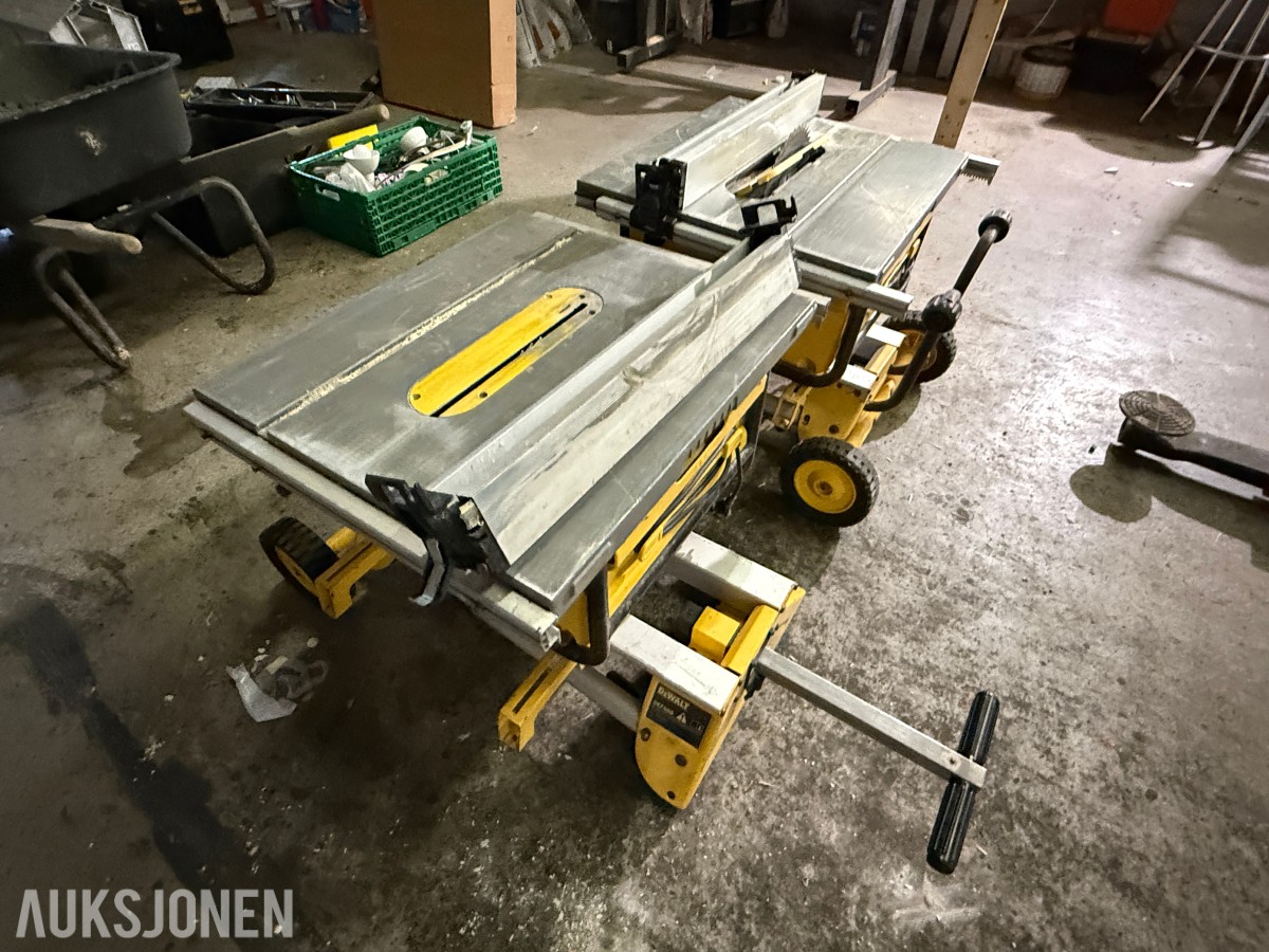 Dewalt 2 STK bordsager
