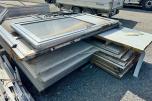 Drivhus 80 m2 7,7x11,2 meter. Blomsterbord med undervanning