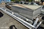 Drivhus 80 m2 7,7x11,2 meter. Blomsterbord med undervanning