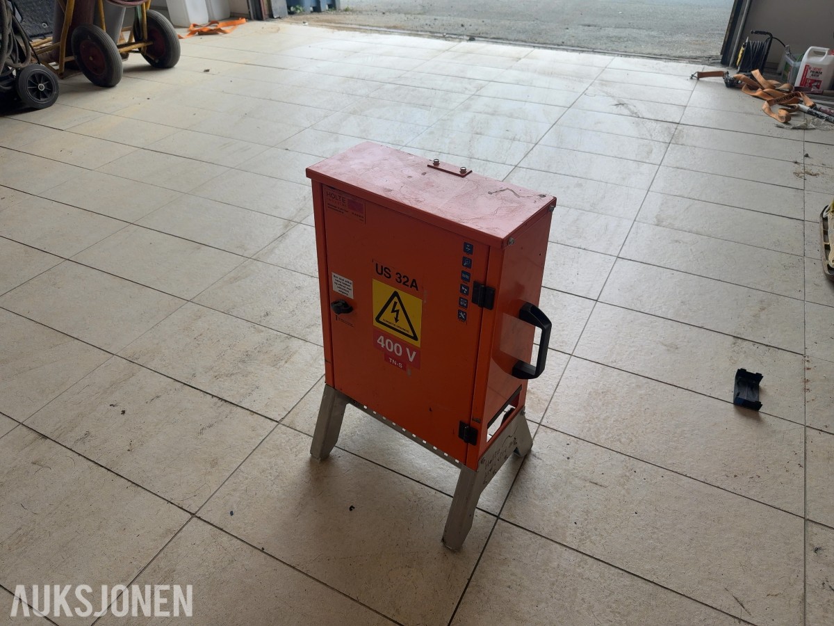 Holte Industri US 32A byggestrømsentral / undersentral 400V TN-S
