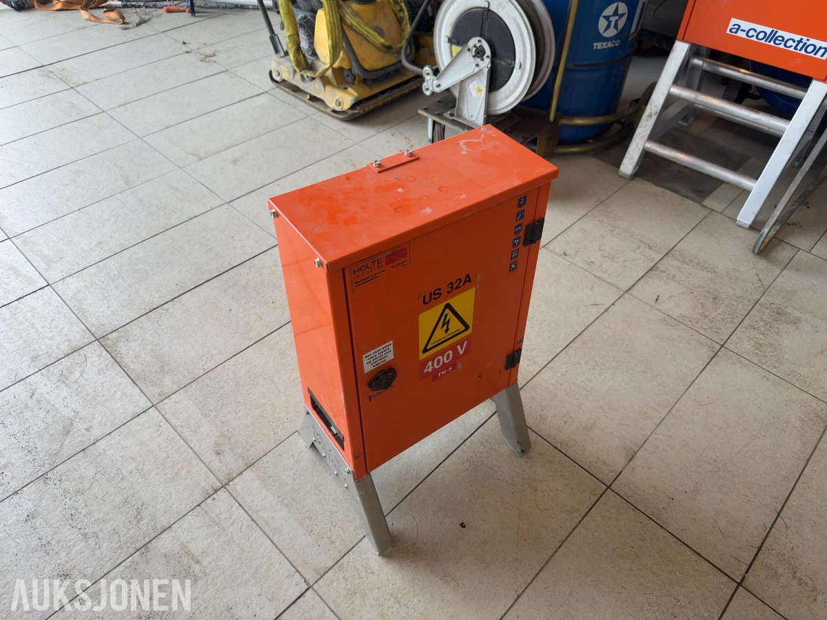 Holte Industri US 32A byggestrømsentral / undersentral 400V TN-S