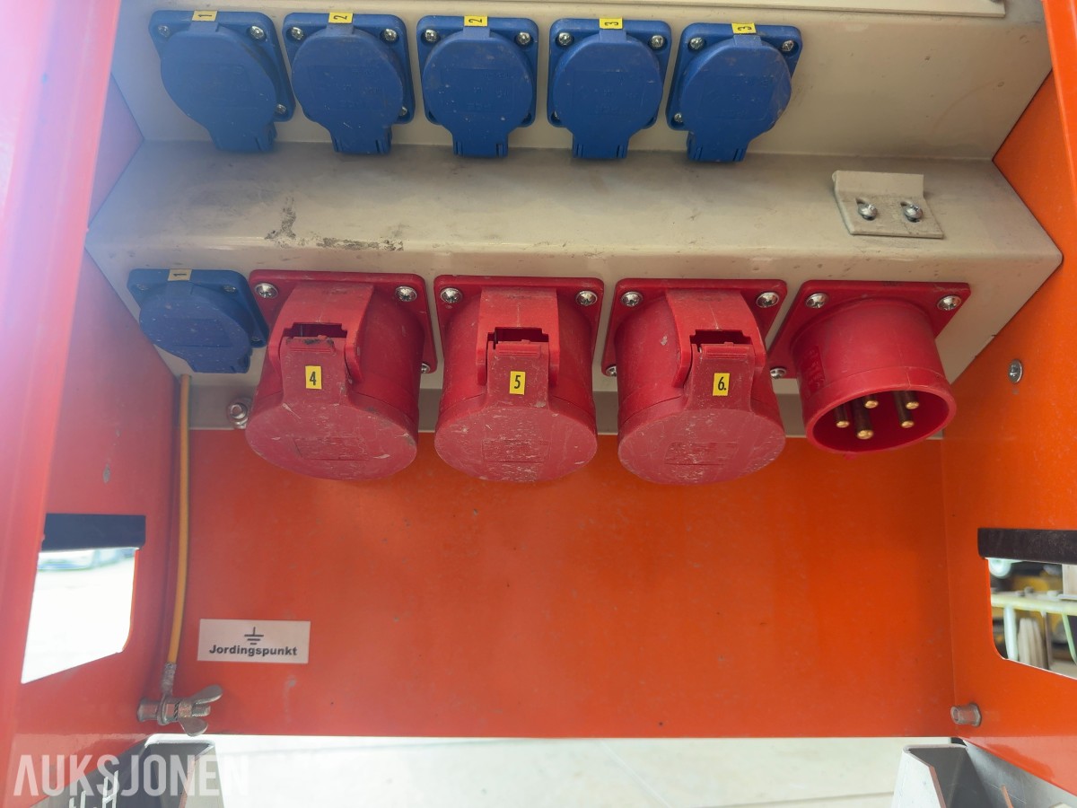 Holte Industri US 32A byggestrømsentral / undersentral 400V TN-S