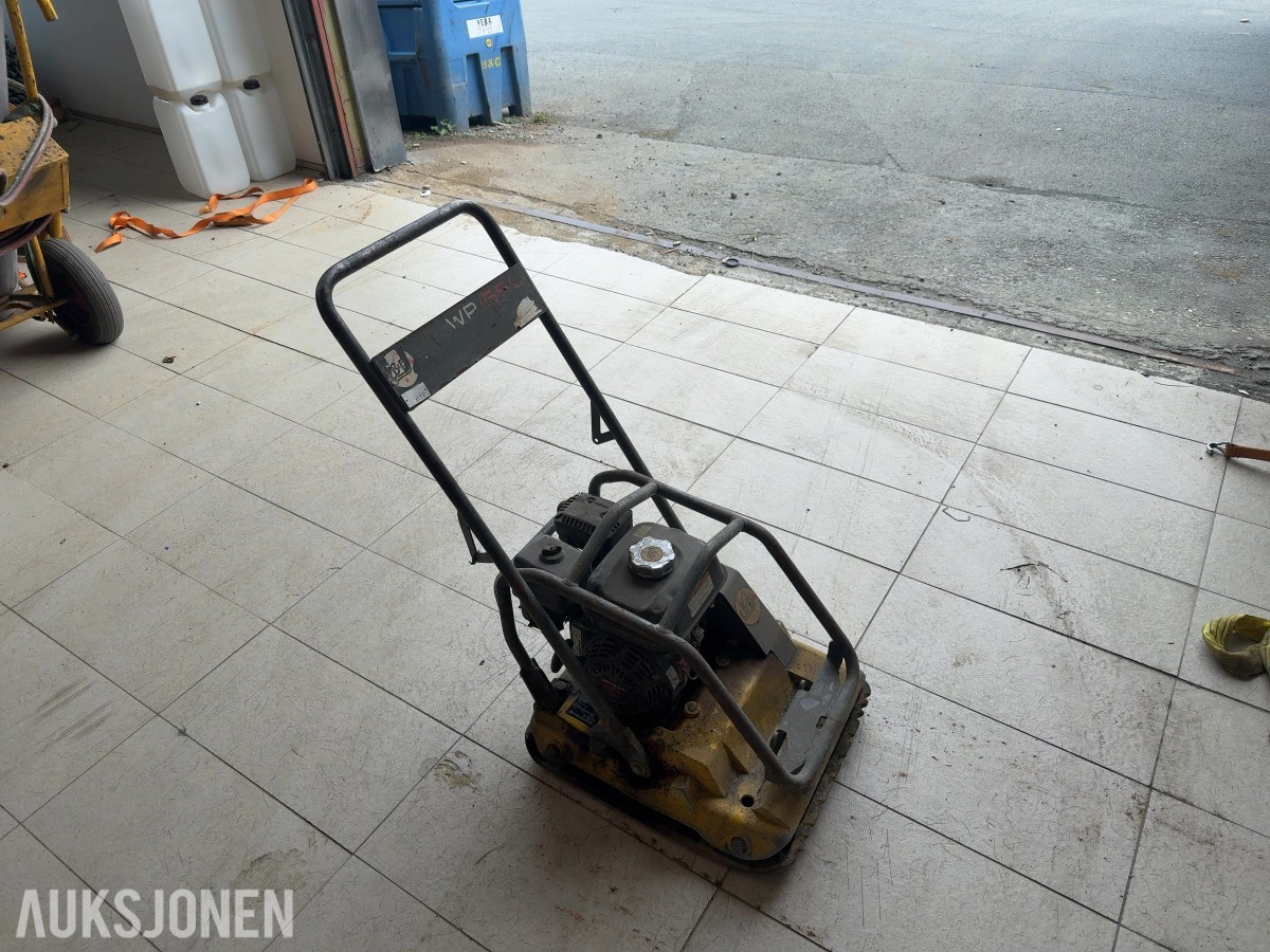 Wacker Neuson WP1550A vibroplate med Honda GX160 motor