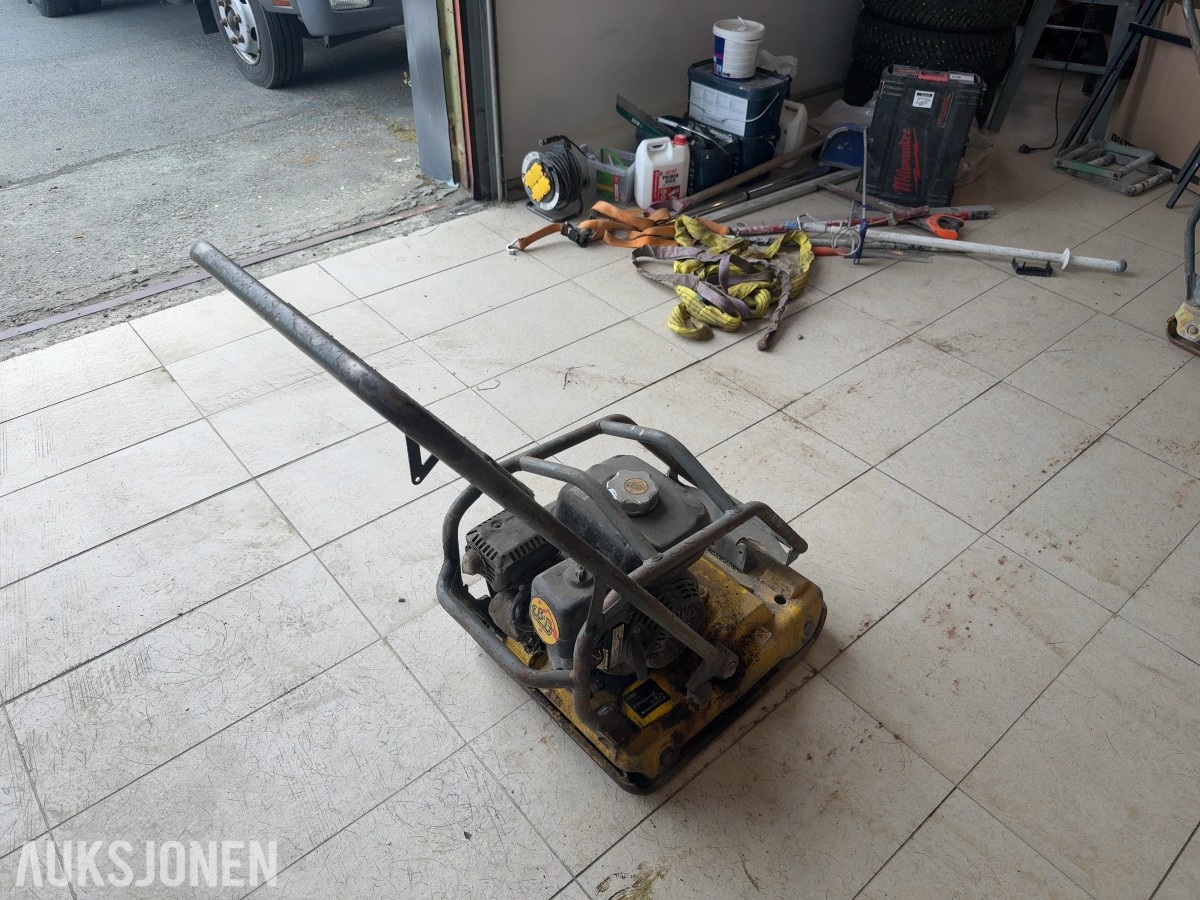 Wacker Neuson WP1550A vibroplate med Honda GX160 motor