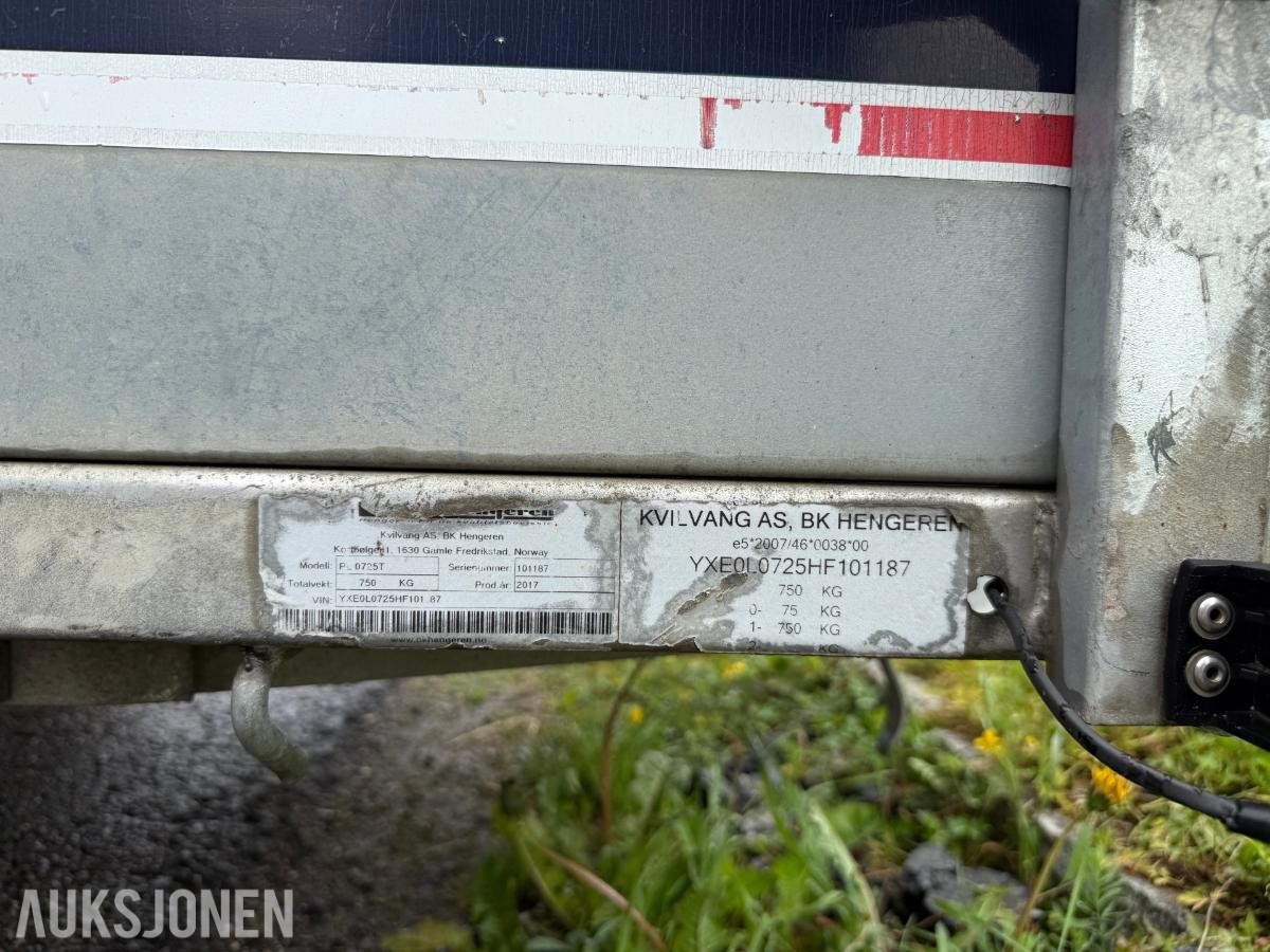 2016 BK-HENGEREN PL 0725T varehenger