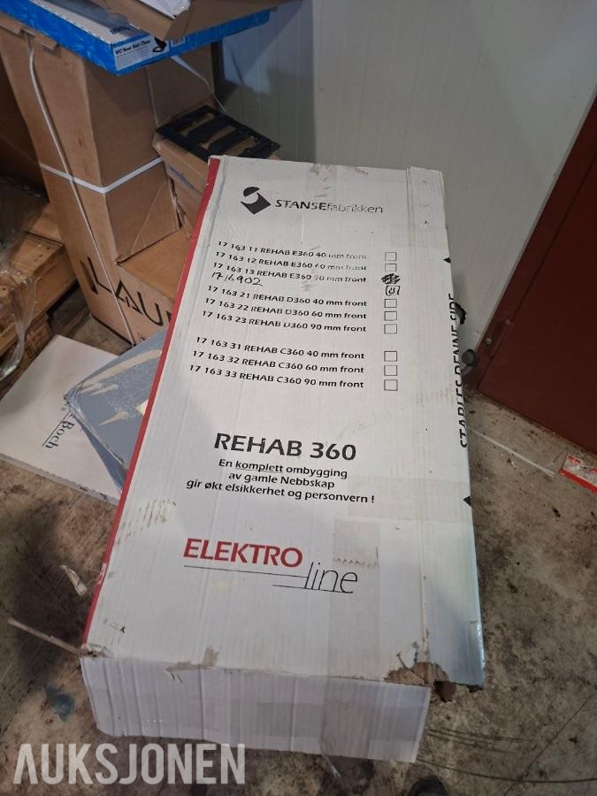 Stansefabrikken REHAB 360 Front og Ramme for Sikringsskap