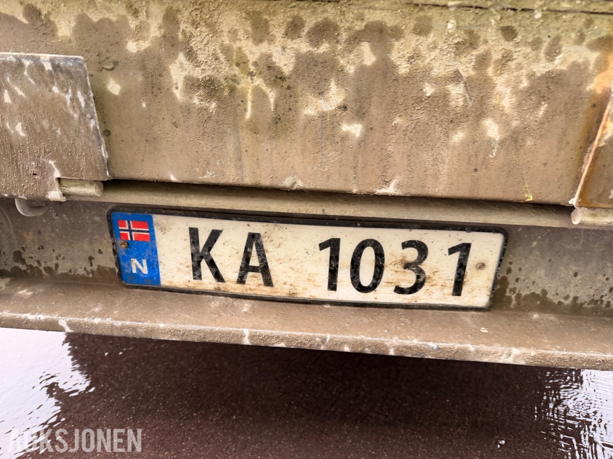 2010 Henra K3,27 TIPPHENGER med 1800kg nyttelast