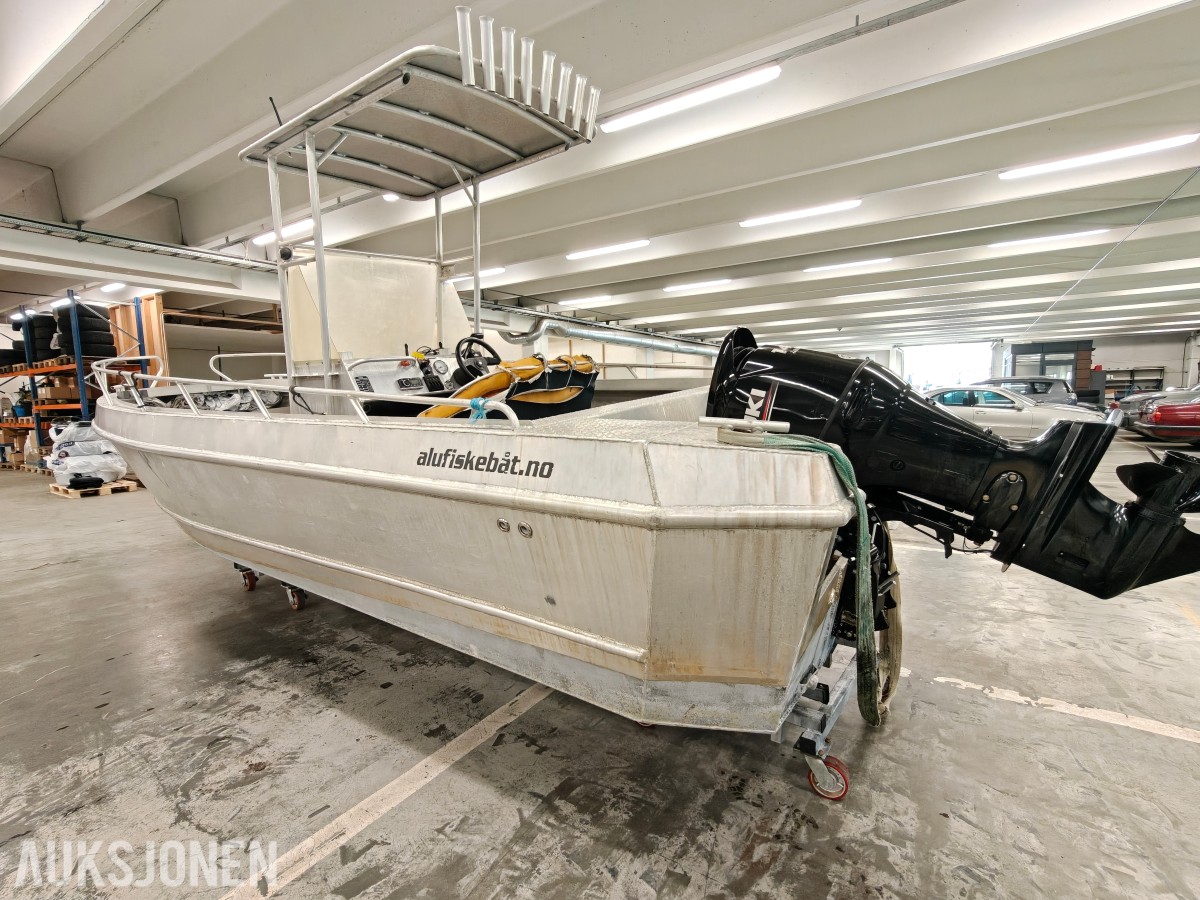 2014 Alufish ALU-20 - 140 HK SUZUKI -