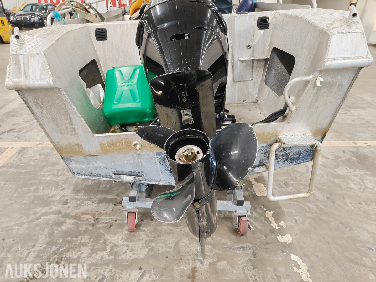 2014 Alufish ALU-20 - 140 HK SUZUKI -