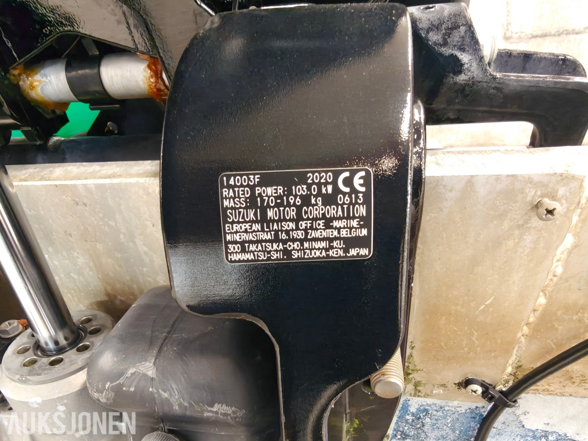 2014 Alufish ALU-20 - 140 HK SUZUKI -