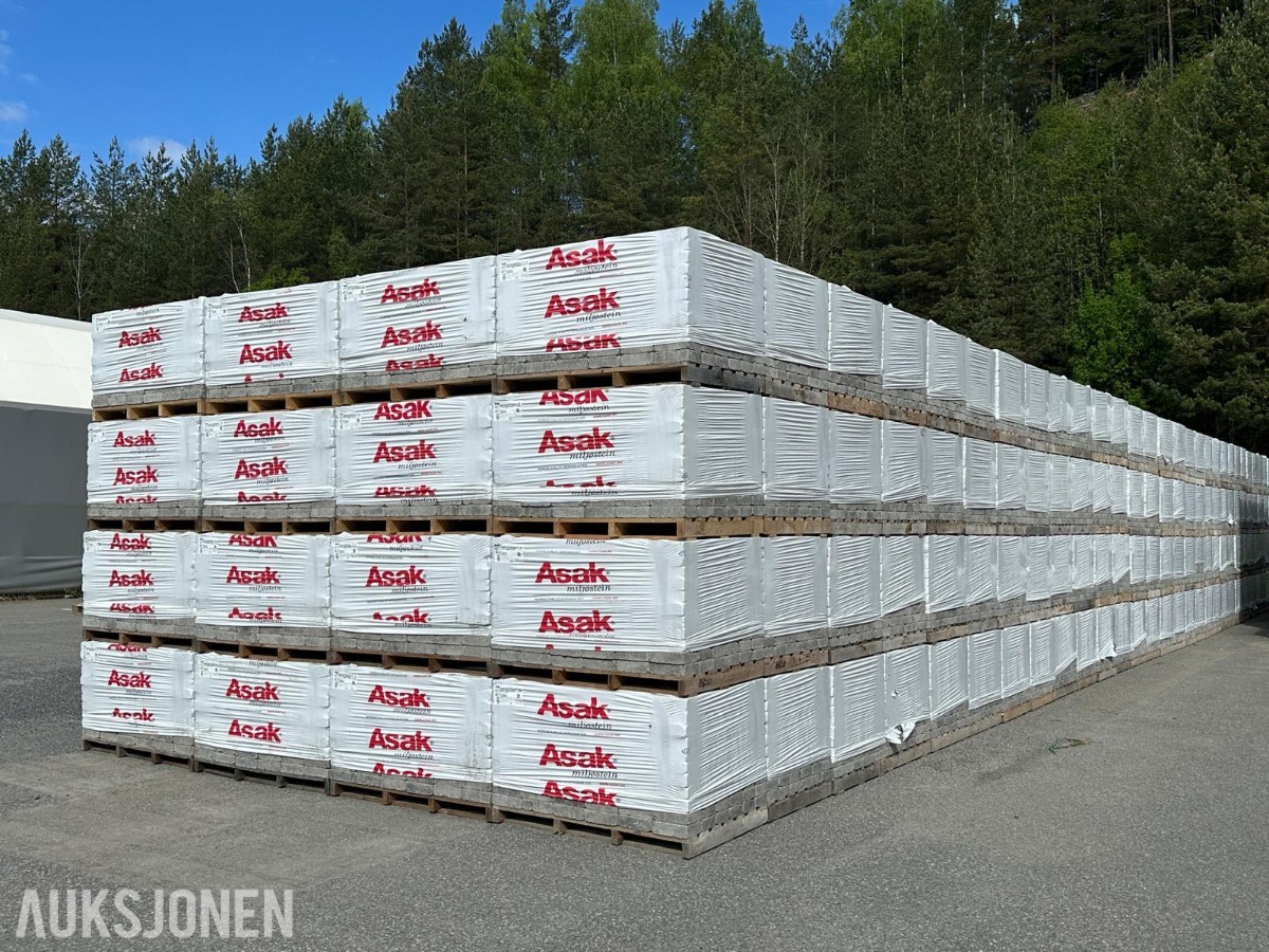 Herregårdstein Gråmix 6 cm – ca. 500 m² – Asak Miljøstein