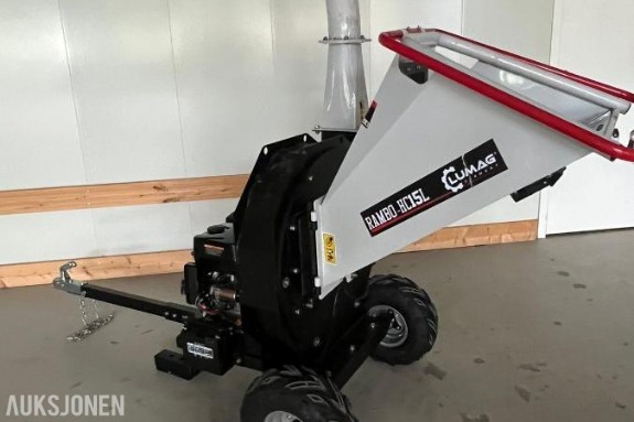 2026 LUMAG TYSKLAND PRO Ø130MM FLISKUTTER / KOMPOSTKVERN 2i1