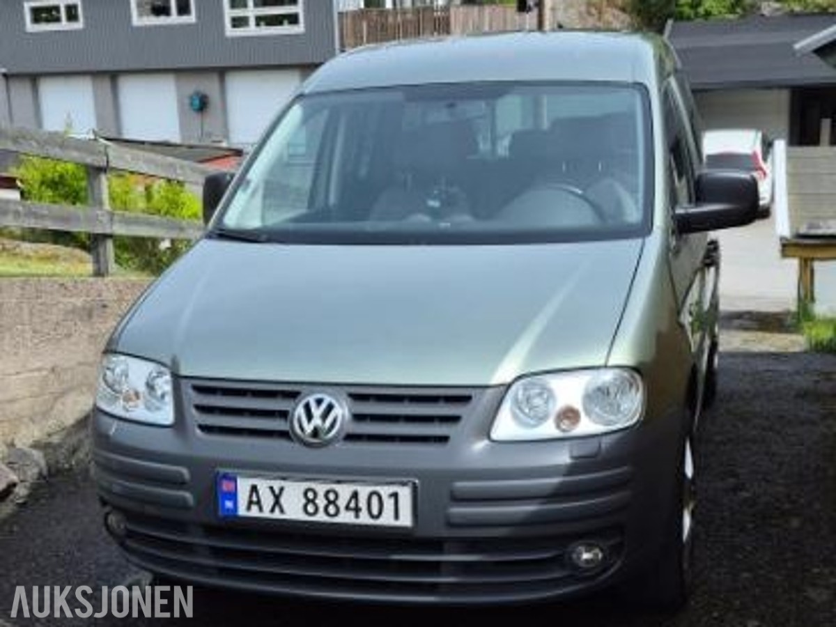 2005 Volkswagen CADDY LIFE 1.4 bensin 75hk hengerfeste s+v dekk