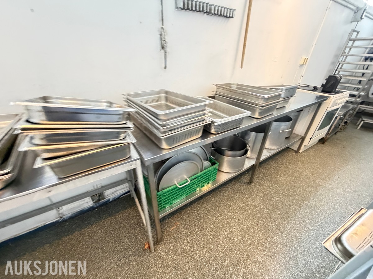 RESTURANT CATERING STORKJØKKENUTSTYR - AVVIKLINGSPARTI
