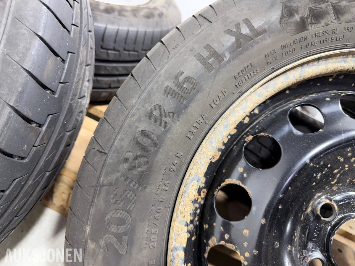 3 STK ford felger 1 STK Alu felg 5x108