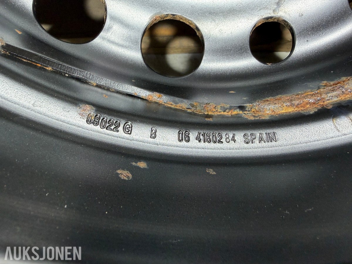 3 STK ford felger 1 STK Alu felg 5x108