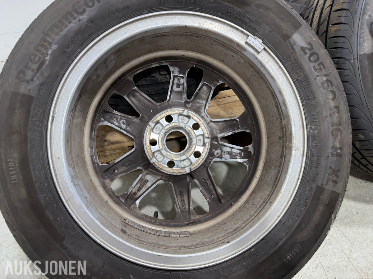 3 STK ford felger 1 STK Alu felg 5x108