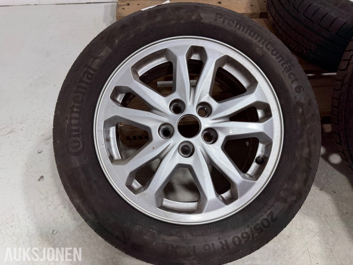 3 STK ford felger 1 STK Alu felg 5x108