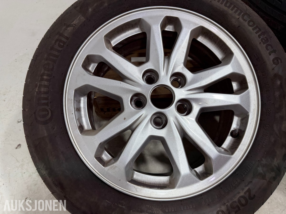 3 STK ford felger 1 STK Alu felg 5x108