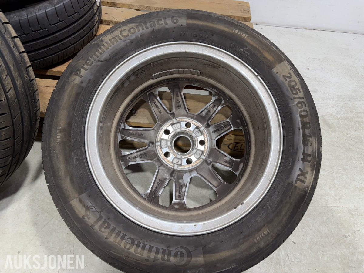 3 STK ford felger 1 STK Alu felg 5x108