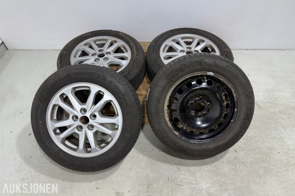 3 STK ford felger 1 STK Alu felg 5x108