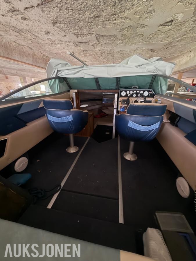 1987 Sea Ray Daycruiser med henger