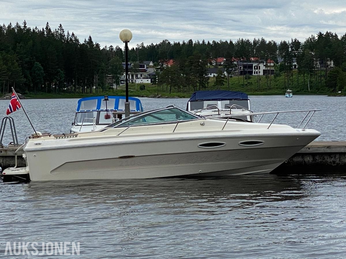 1987 Sea Ray Daycruiser med henger