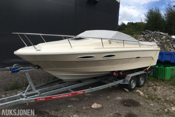 1987 Sea Ray Daycruiser med henger
