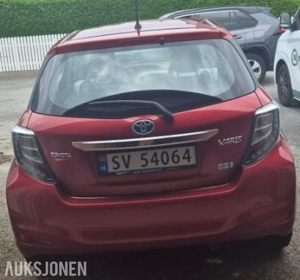 2014 Toyota Yaris 1.5, 84150km, Automat, Ryggekamera, EU OK til 06.2028