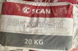 10 stk. SCAN Mursement 20 kg sekker