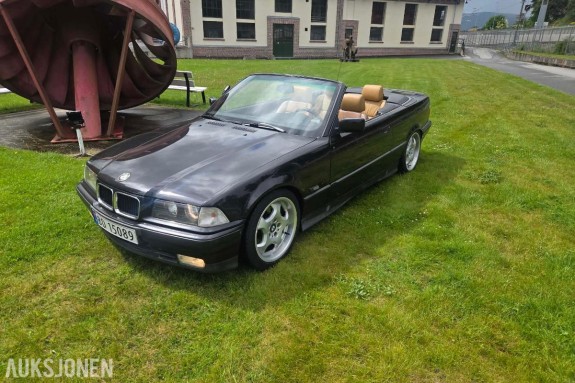 1995 BMW 320 CABRIOLET 2.0 192hk AUTOMAT DAB+ SKINNSETER EU OK 06.2028