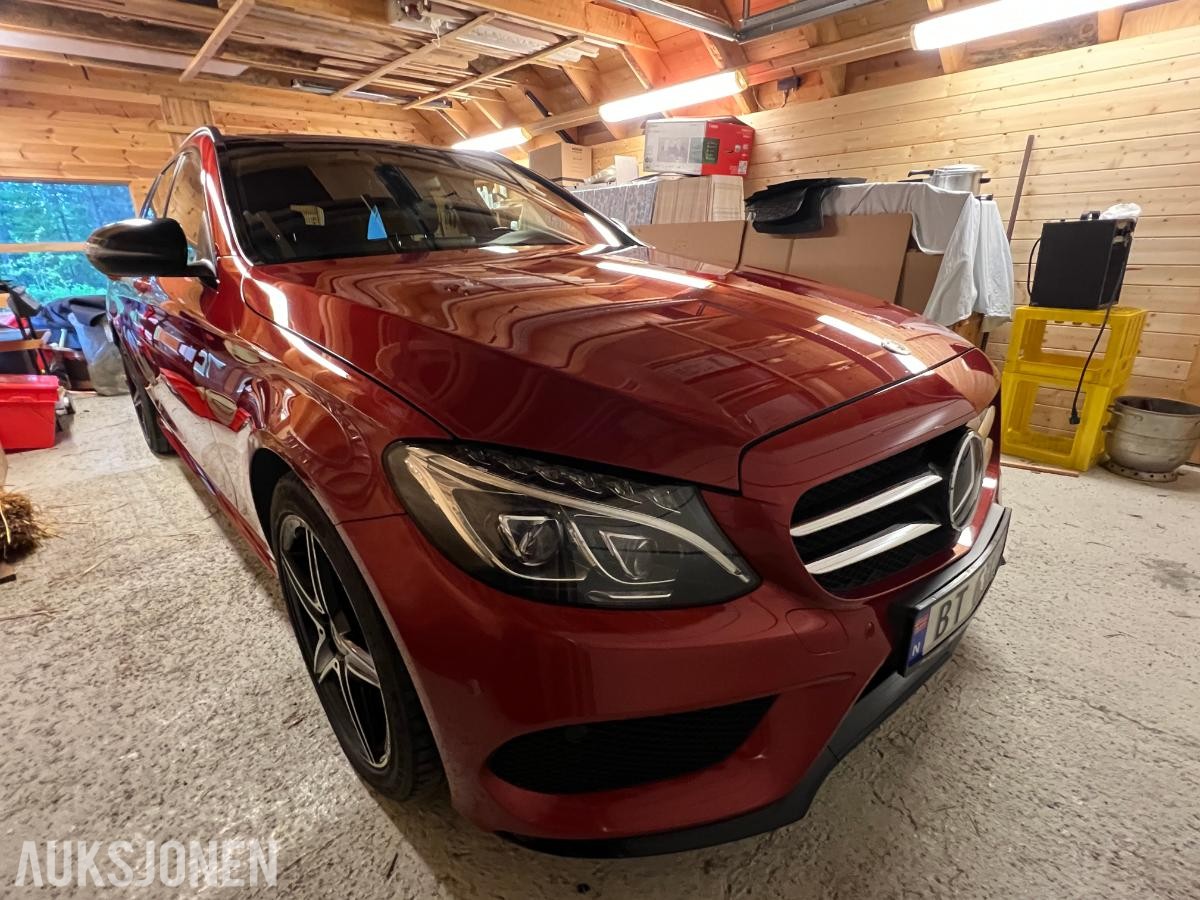 2017 Mercedes-Benz C220d T 4MATIC AMG, Automat, Adaptiv cruisekontroll, Ryggekamera