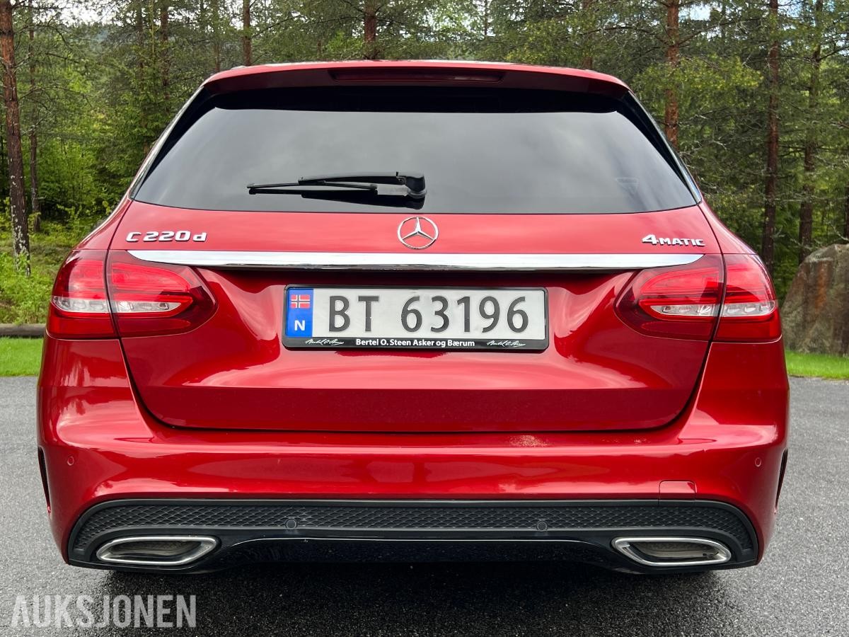 2017 Mercedes-Benz C220d T 4MATIC AMG, Automat, Adaptiv cruisekontroll, Ryggekamera