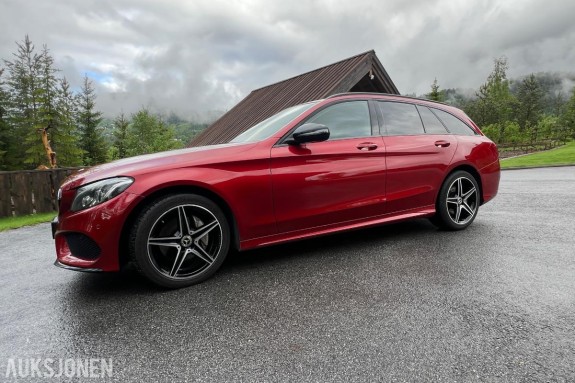 2017 Mercedes-Benz C220d T 4MATIC AMG, Automat, Adaptiv cruisekontroll, Ryggekamera