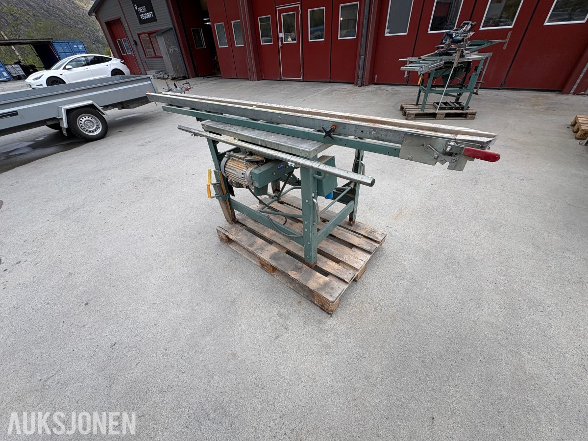 1999 Erner 1603X Bordsag med rullebord