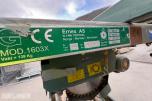 1999 Erner 1603X Bordsag med rullebord