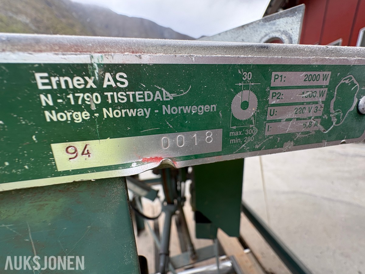 1994 Ernex AS bordsag / formatsag